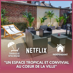 L'Escale Tropicale, appartement indépendant avec terrasse privative